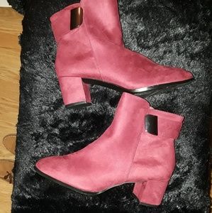 COPY - Womans new red booties